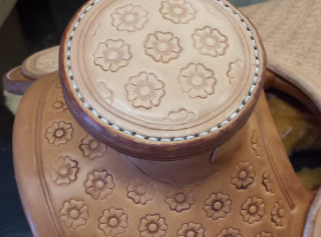 horn cap stitched
